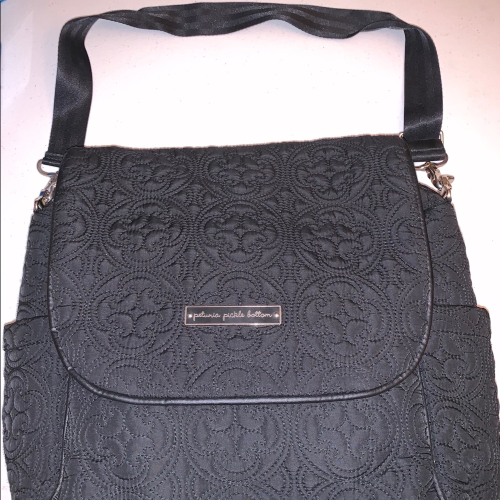 NWOT Petunia Pickle Bottom Convertible diaper bag